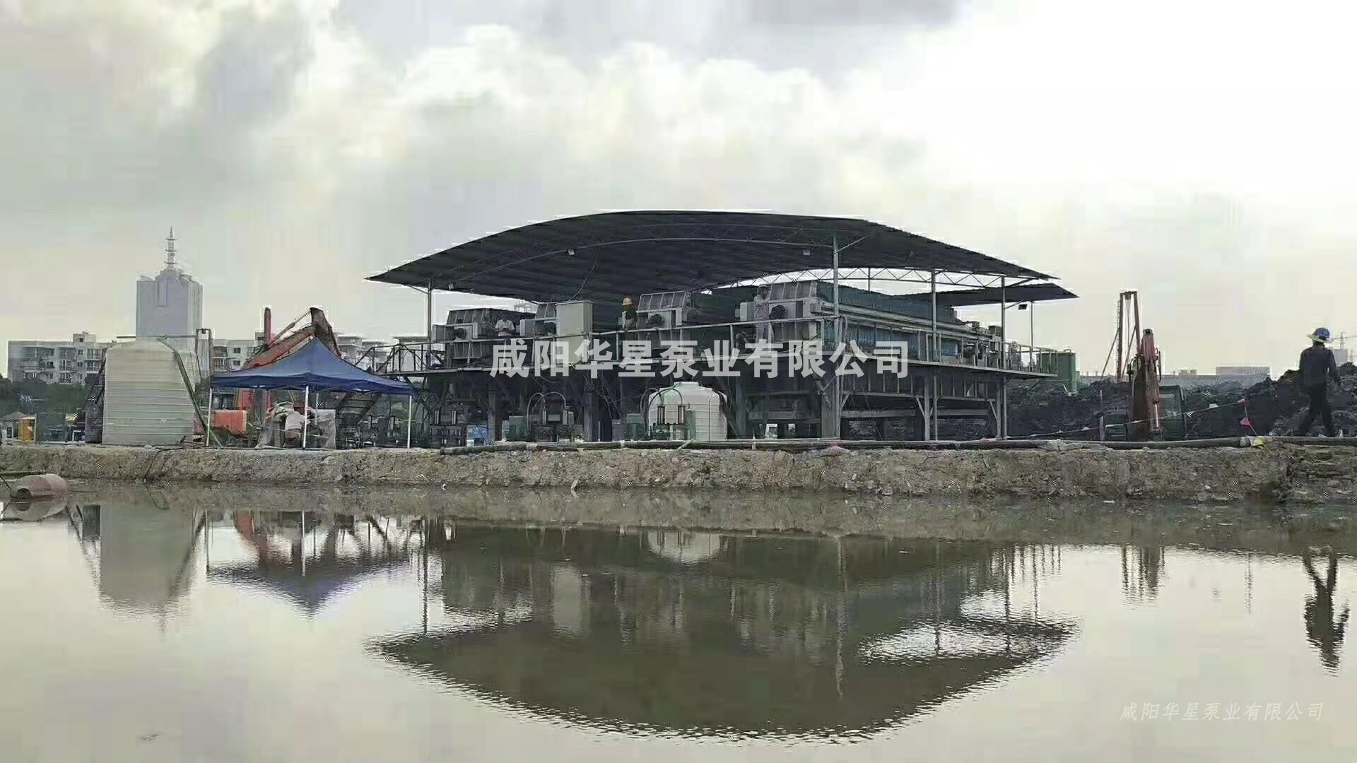 河湖(hu)清淤客戶(hu)使用現場(chang)