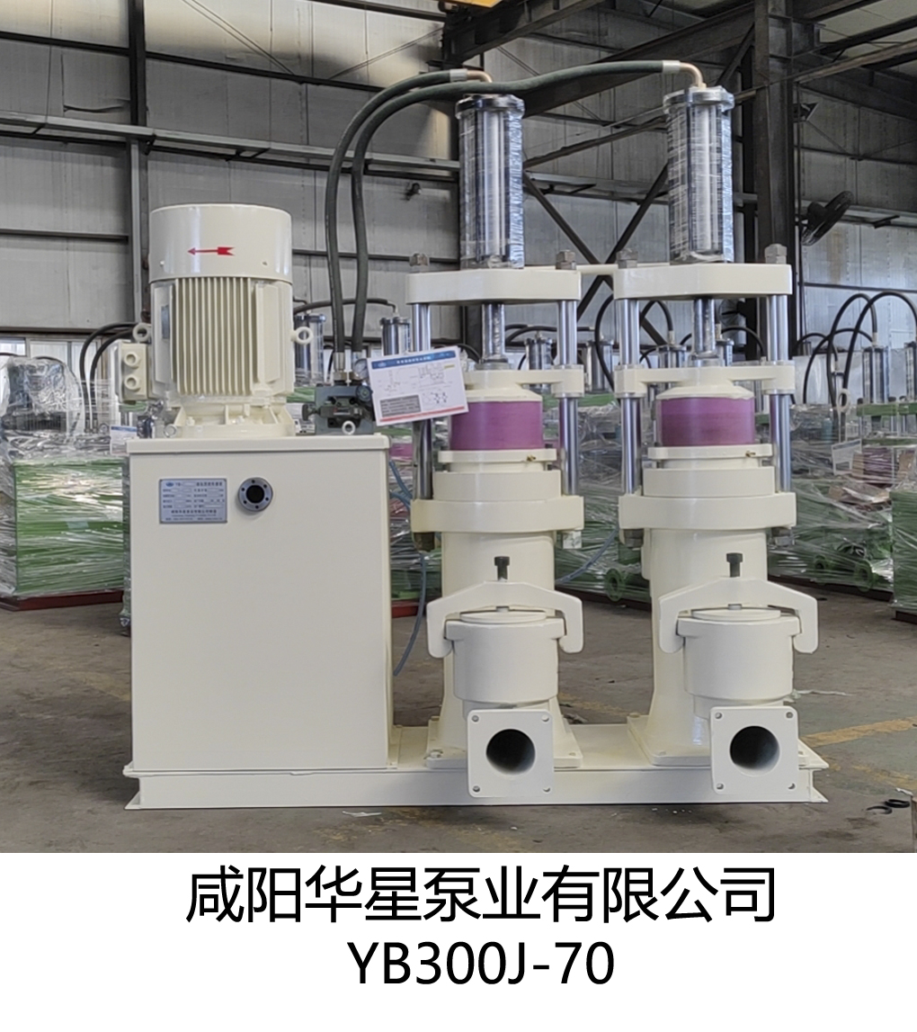 YB300J-70陶瓷柱(zhu)塞泵正(zheng)面