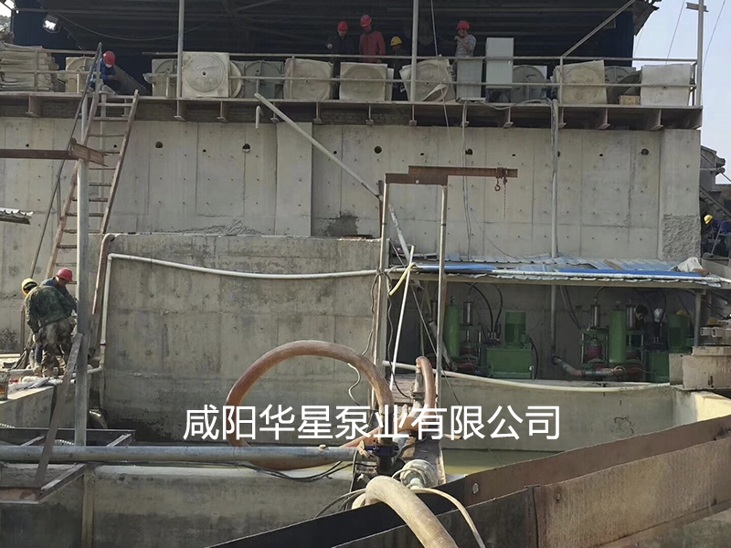 陶瓷(ci)柱塞泵使(shi)用現場礦(kuang)山開采尾(wei)礦處理