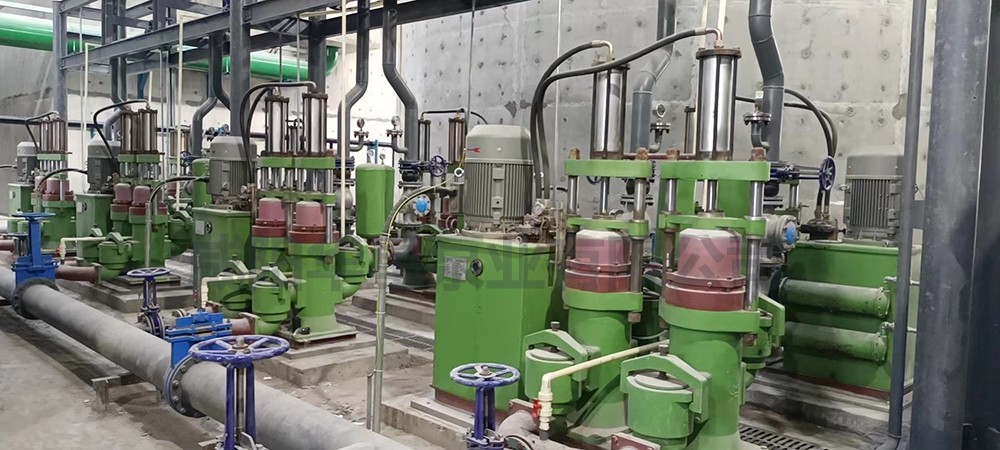 鹹陽柱塞(sai)泵洗煤廢(fei)水處理客(ke)戶現場